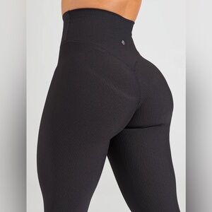 Buffbunny material girl ribbed workout pants sz XL